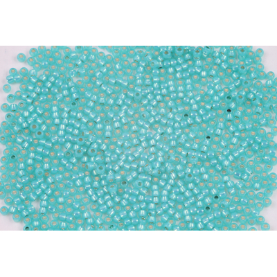 TOHO Round 11/0  N. 1053 Silver-Lined Milky Teal