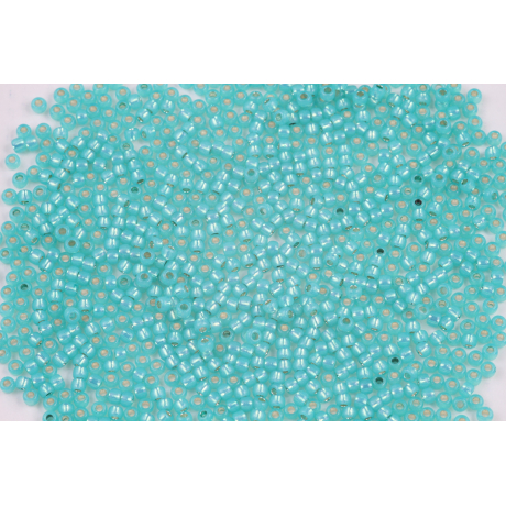 TOHO Round 11/0  N. 1053 Silver-Lined Milky Teal