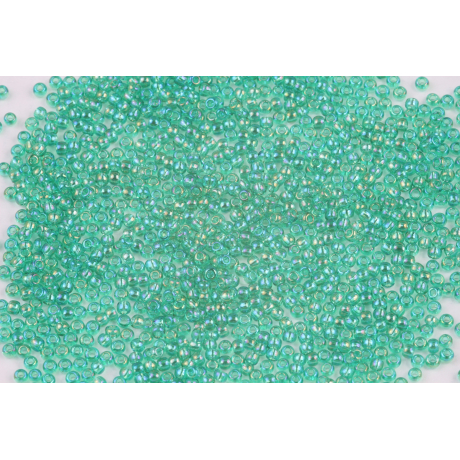 TOHO Round 11/0  N. 1095 Trans-Rainbow Dark Peridot